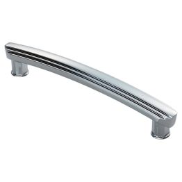 Art Deco Handle - Polished Chrome