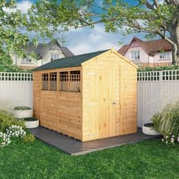 Mercia 10 x 6 Woodsman Shiplap Apex Shed