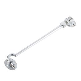 Jedo Brass Cabin Hooks 205mm Satin Chrome - By Frelan Hardware - JV110ESC