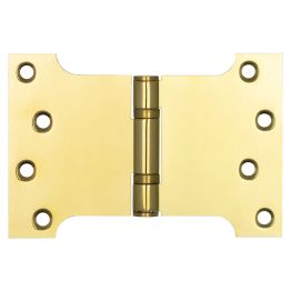 102x152x3mm Brass Finish Parliament Ball Bearing Hinge - By Frelan Hardware - J9469PVD