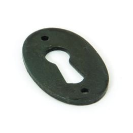 Beeswax Oval Escutcheon