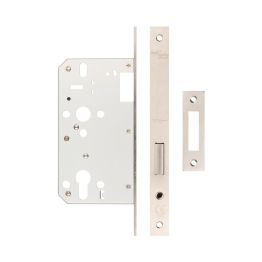 72mm Satin Stainless Steel Din Euro Deadlock 60mm Backset - By Frelan Hardware - JL-DD60SSS
