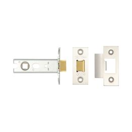 Jedo Heavy Duty Tubular Latches - 45 Degree Short Travel 76mm Satin Stainless Steel - By Frelan Hardware - JL-HDT76SS