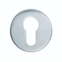 Serozzetta Euro Profile Escutcheon - Satin Chrome