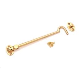 Silent Cabin Hook 8" -  200mm Polished Brass