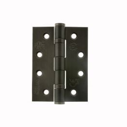 Atlantic Ball Bearing Hinges Grade 13 Fire Rated 4" x 3" x 3mm - Urban Dark Bronze (Pair)