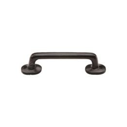 Black Iron Rustic Cabinet Pull Traditional Design 96mm CTC