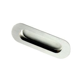 Radius Flush Pull - Satin Stainless Steel