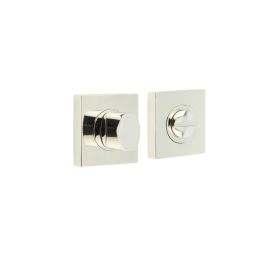 Burlington Turns & Releases Inner 3 Square Plain Rose Polished Nickel - By Frelan Hardware - BUR-81PN-150PN