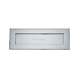 Heritage Brass Letterplate 14" x 4 1/2" Polished Chrome finish
