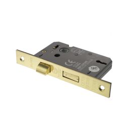 Atlantic 3 Lever Key Sashlock [CE] 3" - Polished Brass