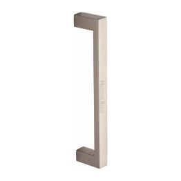 Heritage Brass Door Pull Handle Satin Nickel finish