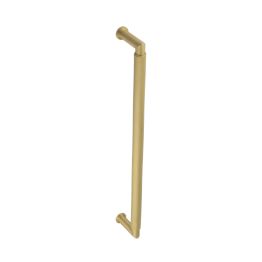 Burlington Piccadilly Pull Handles 425 X 20mm Face Fixing Satin Brass - By Frelan Hardware - BUR140SBFF