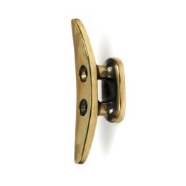 Aged Brass Marine Cleat Hook