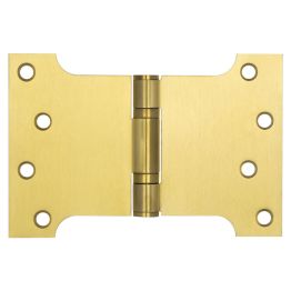 102x152x3mm Satin Brass Parliament Ball Bearing Hinge - By Frelan Hardware - J9469SB