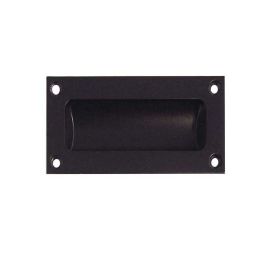 Jedo 89mm Flush Pulls 89mm Black - By Frelan Hardware - JV428ABL