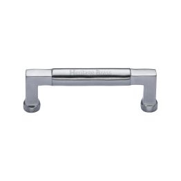 Heritage Brass Cabinet Pull Bauhaus Design 203mm CTC Satin Chrome Finish