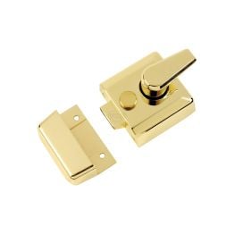 40mm Std. Nightlatch Polished Brass Finish