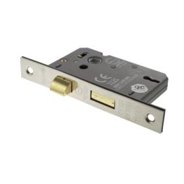 Atlantic 3 Lever Key Sashlock [CE] 3" - Satin Nickel