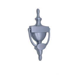 Victorian Door Knocker 200mm Satin Chrome