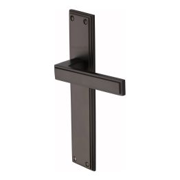 Heritage Brass Atlantis Long Lever Latch Matt Bronze finish