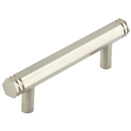 Hoxton Nile Cabinet Handles 96mm Ctrs Satin Nickel - By Frelan Hardware - HOX350SN