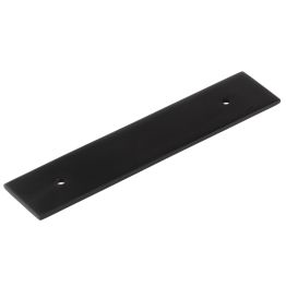Hoxton Fanshaw Backplates for Cabinet Handles 140x30mm Black - By Frelan Hardware - HOX5050MB