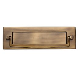 Heritage Brass Postal Knocker Antique Brass finish