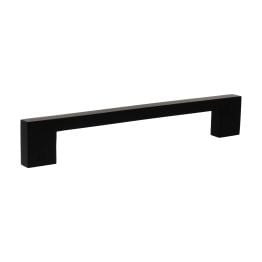Millhouse Brass Empire Slim Cabinet Pull Handle 160mm - Matt Black