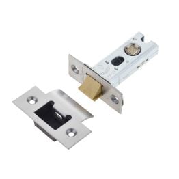 Jedo Heavy Duty Tubular Latches - 45 Degree Short Travel 64mm Satin Stainless Steel - By Frelan Hardware - JL-HDT64SS