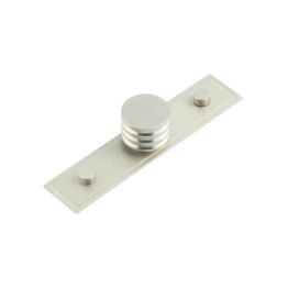Sturt Cupboard Knobs 30mm Stepped Satin Nickel - By Frelan Hardware - HOX-430SN-6090SN