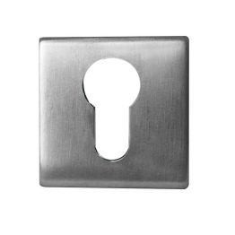 Square Euro Profile Escutcheon Grade 304 - By Frelan Hardware - JSS11