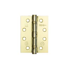 Jedo Grade 11 Steel Ball Bearing Hinges 102x76mm Electro Brassed - By Frelan Hardware - J8500EB