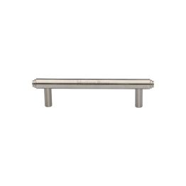 Heritage Brass Cabinet Pull Stepped Design 96mm CTC Satin Nickel finish