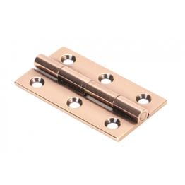 Polished Bronze 2" Butt Hinge (pair)