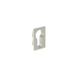 Forme Concealed Rose Euro Escutcheons Square - Satin Nickel