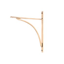 Polished Bronze Apperley Shelf Bracket (314mm x 250mm)