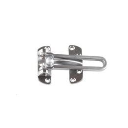 Jedo Security Door Guards Satin Chrome - By Frelan Hardware - J3003SC