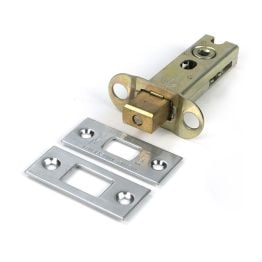 Satin Chrome 3" Heavy Duty Tubular Deadbolt