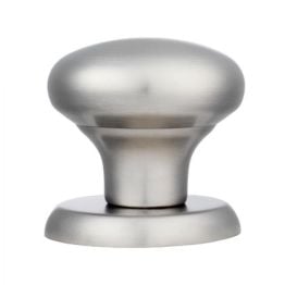 Centre Door Knob - Satin Stainless Steel
