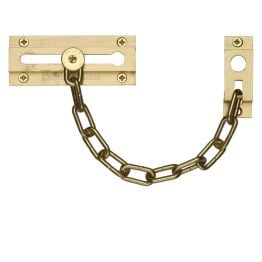 Heritage Brass Door Chain Satin Brass finish