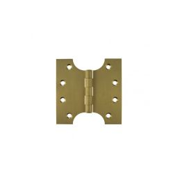 Atlantic (Solid Brass) Parliament Hinges 4" x 2" x 4mm - Satin Brass (Pair)