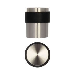 Stainless Steel Floor Mounted Door Stops 40x35mm Satin Stainless Steel - By Frelan Hardware - JSS06