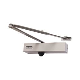 Briton 2003 Overhead Door Closer EN3 Silver
