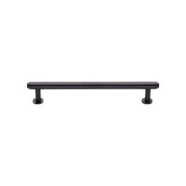 Heritage Brass Cabinet Pull Step Design with 16mm Rose 128mm CTC Matt Bronze finish