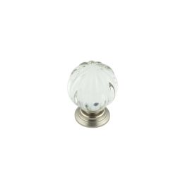 30mm Satin Nickel Pumpkin Ball Cupboard Knob - By Frelan Hardware - JH4152-30SN