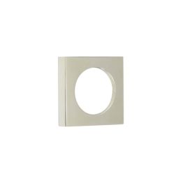 Burlington Plain Square Outer Rose for Burlington Escutcheon Polished Nickel - By Frelan Hardware - BUR171PN