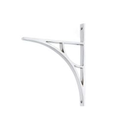 Polished Chrome Tyne Shelf Bracket (260mm x 200mm)