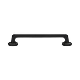 Heritage Cabinet Pull Traditional Design 152mm CTC Matt Black Finish