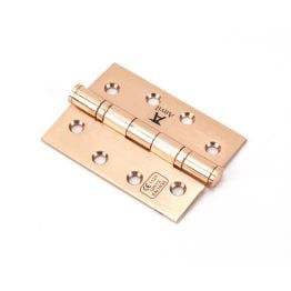 Polished Bronze 4" Ball Bearing Butt Hinge (pair) ss